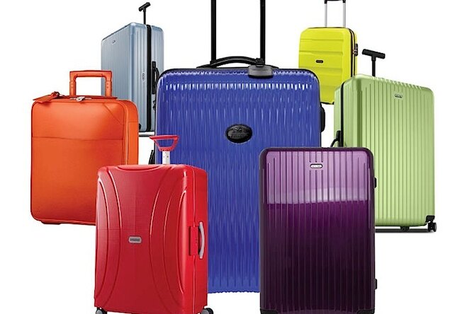 Наш багаж: яркие дорожные чемоданы