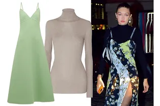 Сарафан + водолазка: как носить осенью летние платья