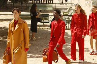 Дебютный показ Вирджила Абло для мужской линии Louis Vuitton