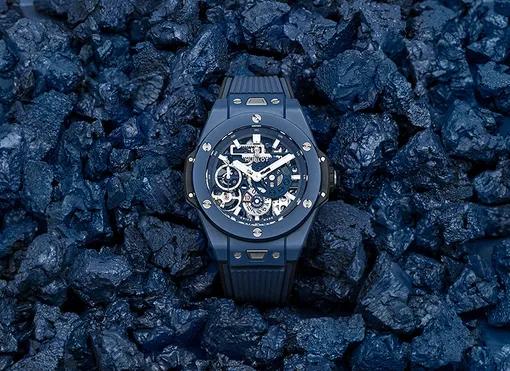 HUBLOT BIG BANG MECA-10 BLUE CERAMIC