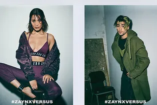 Белла Хадид в рекламной кампании коллекции Зейна Малика для Versus Versace Белла Хадид в рекламной кампании коллекции Зейна Малика для Versus Versace