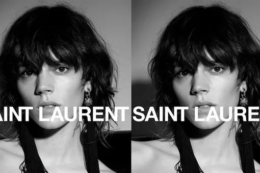 Обнаженные модели в провокационной рекламной кампании Saint Laurent