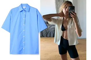 «Папина» рубашка с короткими рукавами — тренд этого лета
