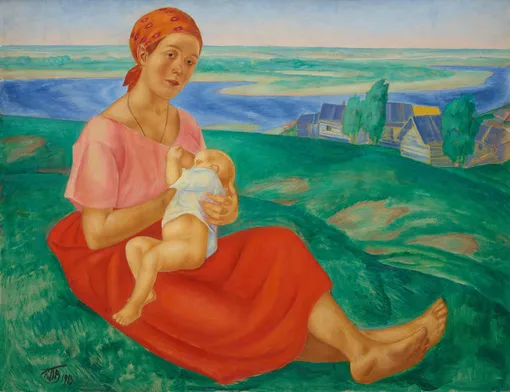 Кузьма Петров-Водкин, «Мать». 1913 год Кузьма Петров-Водкин, «Мать». 1913 год