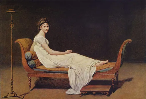 Жак-Луи Давид «Портрет мадам Рекамье» (1800)