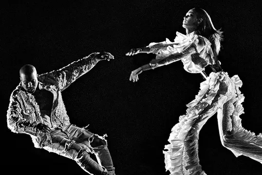 Канье Уэст снова стал лицом Balmain