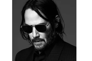 Киану Ривз стал амбассадором Saint Laurent. Посмотрите на это лицо