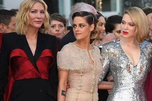 Кейт Бланшетт, Кристен Стюарт и Леа Сейду на закрытии Каннского фестиваля