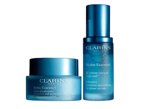 Средства из увлажняющей линии Hydra-Essentiel, Clarins