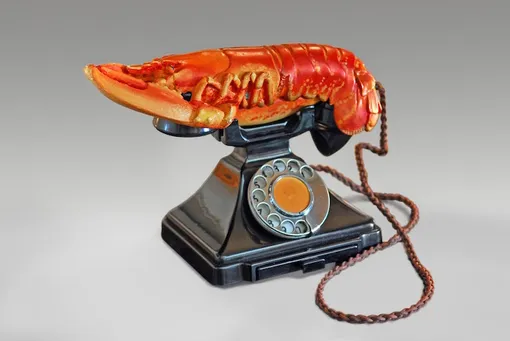 «Телефон-омар», Сальвадор Дали, 1936