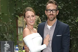 Счастливы вместе: Блейк Лайвли и Райан Рейнольдс на коктейле в Нью-Йорке