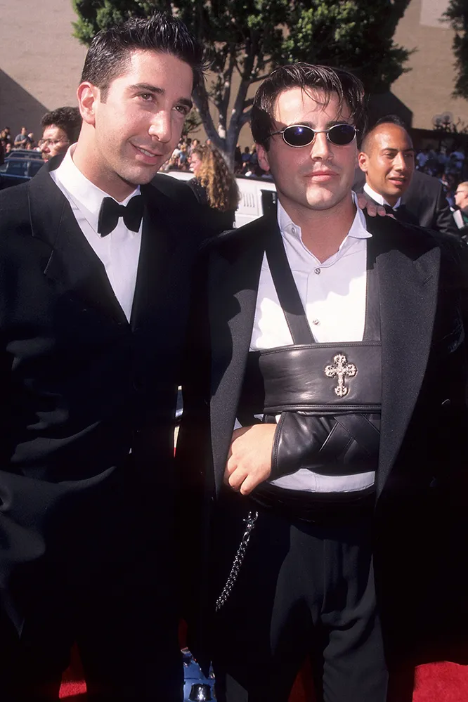 Дэвид Швиммер и Мэтт ЛеБлан, 1996 год