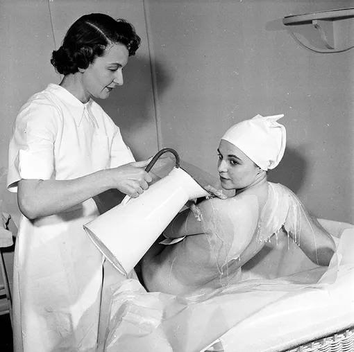 Парафинотерапия, 1956