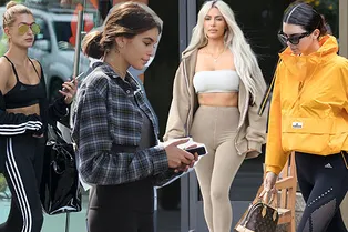 6 знаменитостей, которые носят легинсы в обычной жизни и с которых стоит брать пример