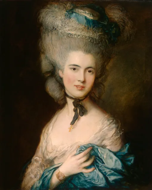 Thomas Gainsborough, «Woman in Blue» (1775–1785)