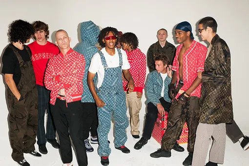 Лукбук The Supreme x Louis Vuitton Лукбук The Supreme x Louis Vuitton