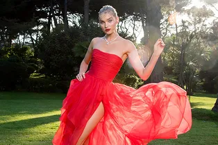 Кристен Стюарт, Милла Йовович, Хайди Клум, Карин Ройтфельд на гала-вечере amfAR