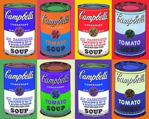 Andy Warhol, Campbell's Soup Cans