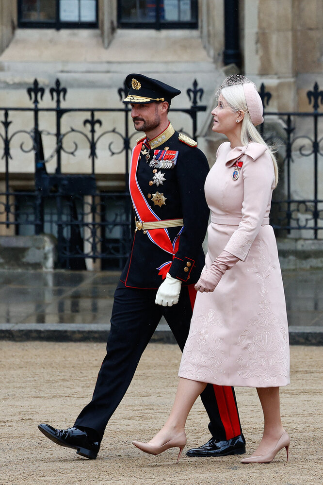 Принц Норвегии Хокон и принцесса Метте-Марит