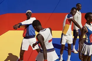 Как выглядит теннисная коллекция Фаррелла Уильямса для adidas Originals