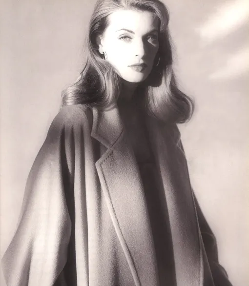 Людмила Исаева в рекламной кампании Max Mara осень-зима 1992