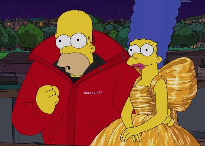 Специальный эпизод «Симпсонов» к показу Balenciaga