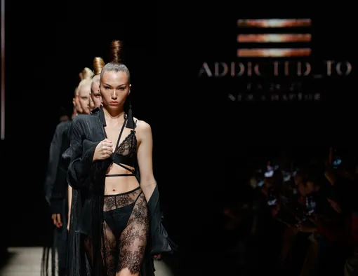 Показ бренда Addicted_to... в рамках седьмой Московской недели моды Показ бренда Addicted_to... в рамках седьмой Московской недели моды