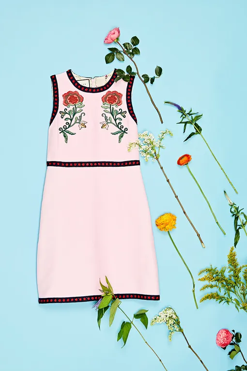 Платье Gucci, Bosco Donna, первоначальная стоимость — 203 640 рублей, цена в аутлете — 81 460 рублей