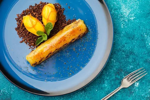 Лазанья из ананаса Лазанья из ананаса