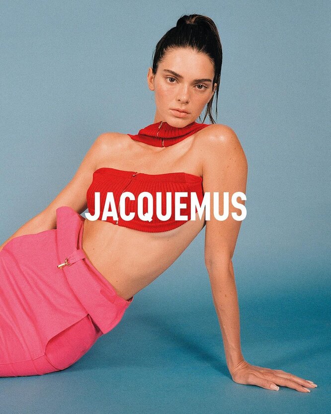 Кендалл Дженнер в рекламной кампании Jacquemus сень-зима 2021/22