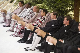 Все сезоны на одном подиуме: Moncler Gamme Bleu весна-лето 2018