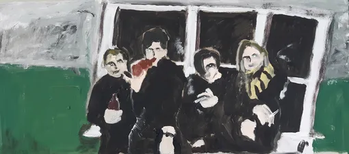 Фрагмент инсталляции «Черный обелиск», Леонид Харламов, 2020 Фрагмент инсталляции «Черный обелиск», Леонид Харламов, 2020