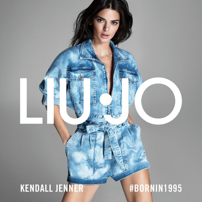 Кендалл Дженнер в рекламной кампании Liu Jo весна-лето 2020