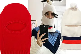 Спасаемся от метели по примеру Леандры Медин: 5 балаклав, которые вам сейчас очень нужны