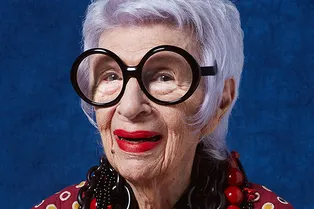 Айрис Апфель официально стала моделью в 97 лет