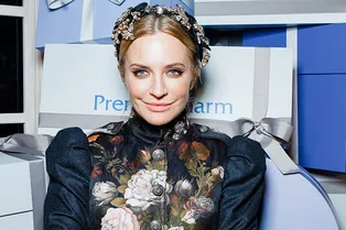 Виктория Шелягова и Евгения Линович на приеме Opera Night