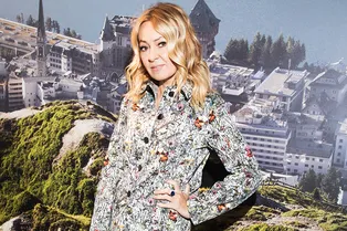 Яна Рудковская, Даша Веледеева и Андрей Малахов на обеде Ars Vitae