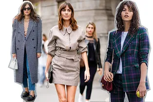 Как носить клетку этой весной
