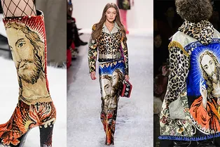 Иисус Христос — суперзвезда: принты-иконы в стиле поп-арта на шоу Jeremy Scott Иисус Христос — суперзвезда: принты-иконы в стиле поп-арта на шоу Jeremy Scott