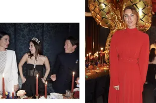 Как прошел званый ужин в честь запуска совместной коллекции Aquazzura и Begüm Khan