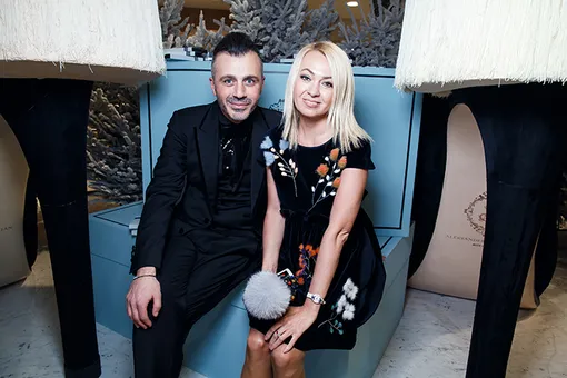 Гости коктейля Александра Сирадекиана в ЦУМе