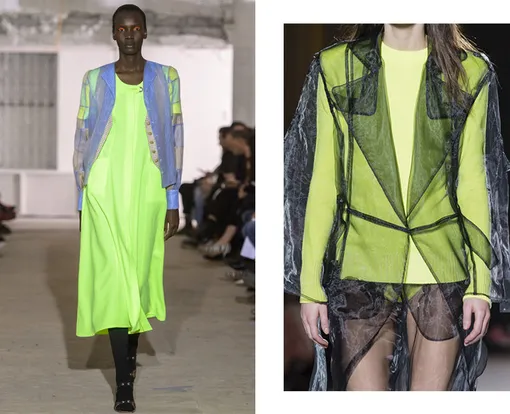 Maryam Nassir Zadeh осень-зима 2018/19; Balmain осень-зима 2018/19 Maryam Nassir Zadeh осень-зима 2018/19; Balmain осень-зима 2018/19