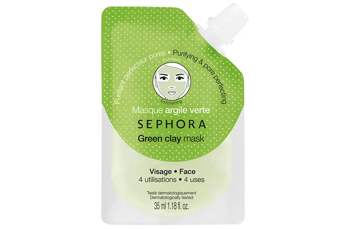 Зеленая глина, Sephora