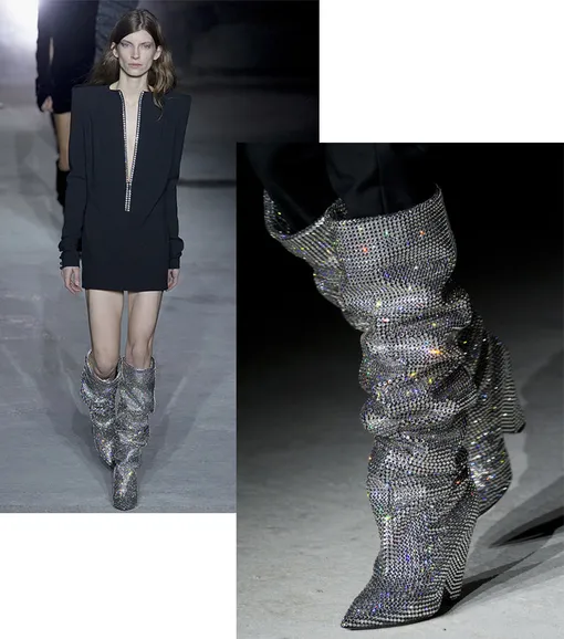 Saint Laurent осень-зима 2017/18 Saint Laurent осень-зима 2017/18