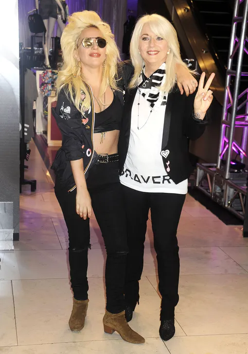 Леди Гага с мамой