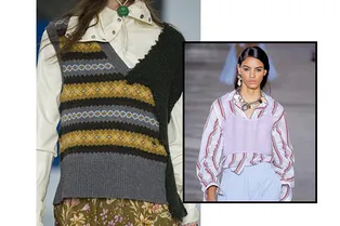 Вязаный жилет — неочевидная вещь, которая понадобится вам этой осенью