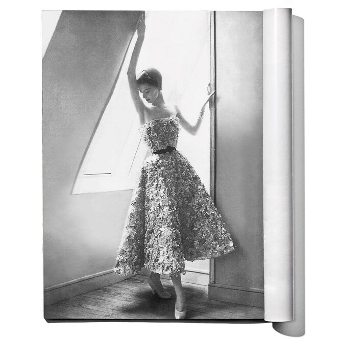 Платье «Мисс Диор» из весенне-летней коллекции Dior 1949 года, на создание которого вдохновила брата Катрин Диор
