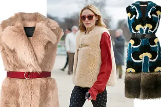 Жилетная касса: 15 меховых жилетов для многослойных комплектов