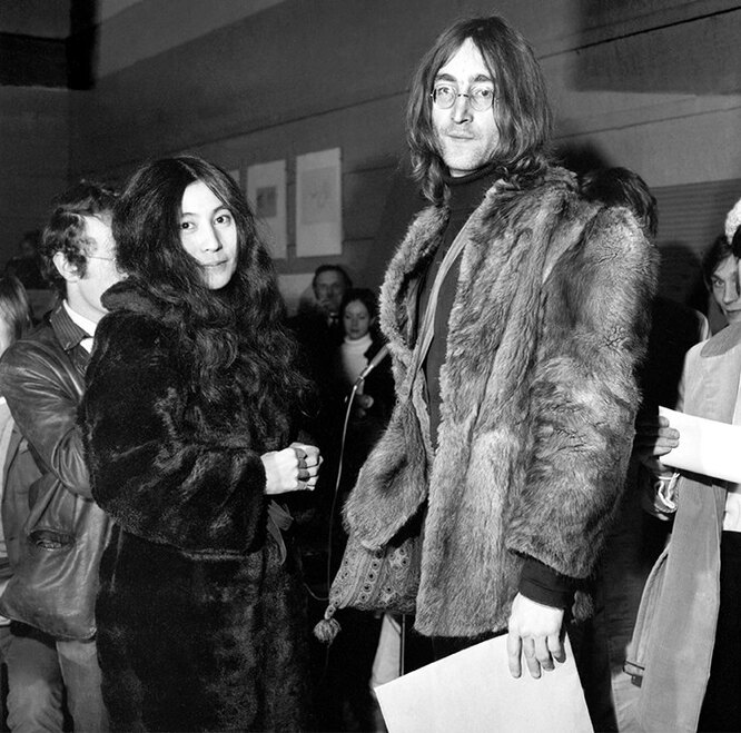 Йоко Оно и Джон Леннон, 1968 год
