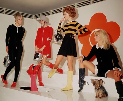 Презентация коллекции Mary Quant 1967 год